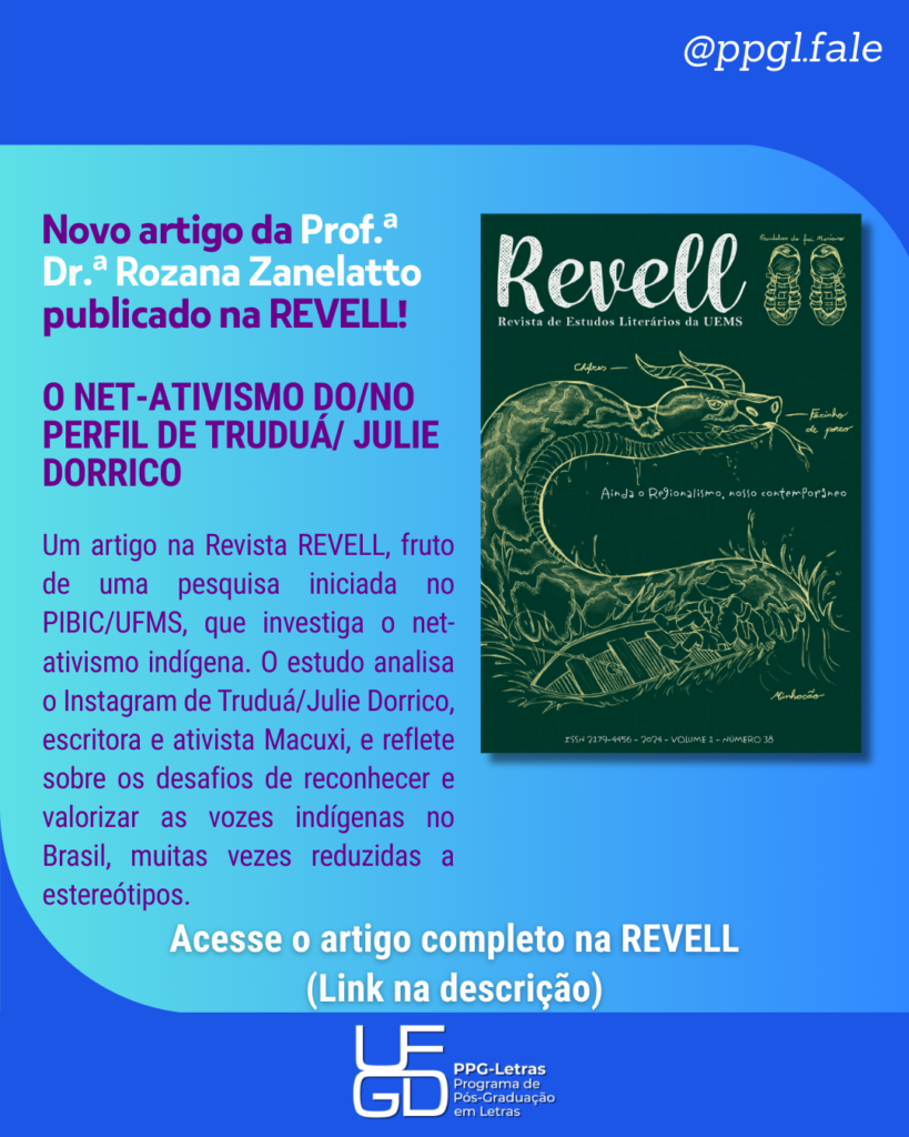 O NET-ATIVISMO DO/NO PERFIL DE TRUDUÁ/ JULIE DORRICO