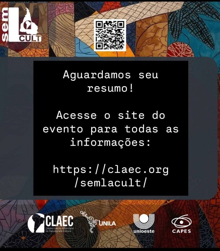 V SEMLACult 2026 abre período de submissão de trabalhos para Simpósios Temáticos