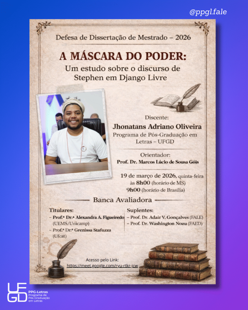A Máscara do Poder: Um estudo sobre o discurso de Stephen em Django Livre