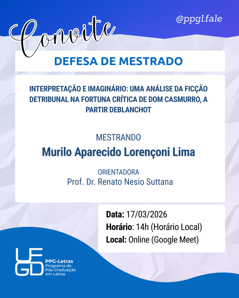 Interpretação e Imaginário: Uma Análise da Ficção Detribunal Na Fortuna Crítica de Dom Casmurro, a Partir Deblanchot